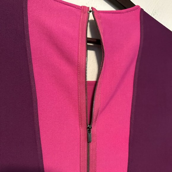 NWT BCBG MaxAzria Women's Aliza Sleeveless Slim Fit Block Colored Dress Size Med - Picture 13 of 16